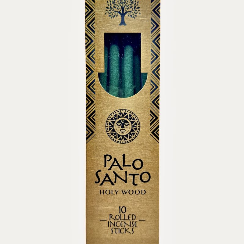 Palo Santo Incienso con Eucalipto en Varillas Caja x 10 UND